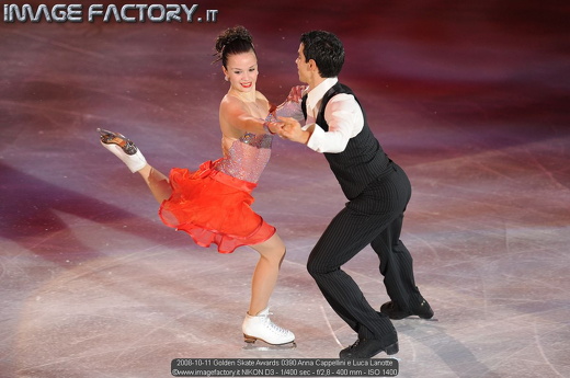 2008-10-11 Golden Skate Awards 0390 Anna Cappellini e Luca Lanotte